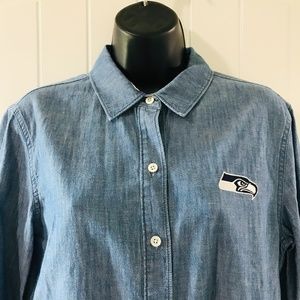 🆕Tommy Bahama Ladies Seattle Seahawks Shirt
